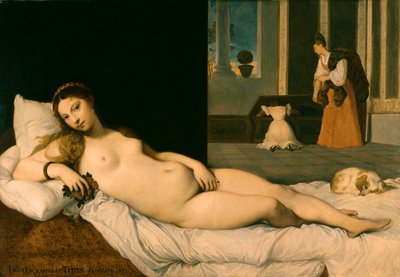 Venere Distesa da Jean Auguste Dominique Ingres